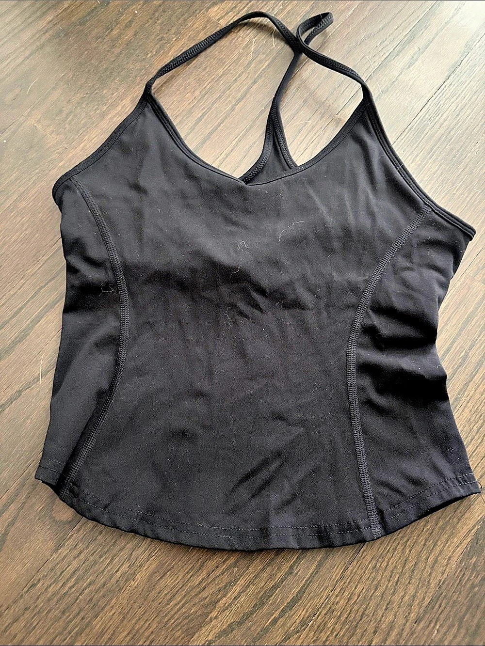 Garage Active Y-Back Tank Top Black Medium